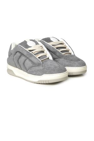 Sneaker in pelle scamosciata grigia THOMAS NICOLL | 510CAMOSCIOPIOMBO